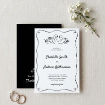 Boda Romántica Cisne Negro Blanco