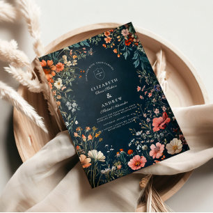Invitación Boda Romántica Gótica
