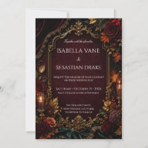 Boda Romántica Gótica Oscura