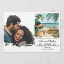 Boda Romántica Tropical en la Isla