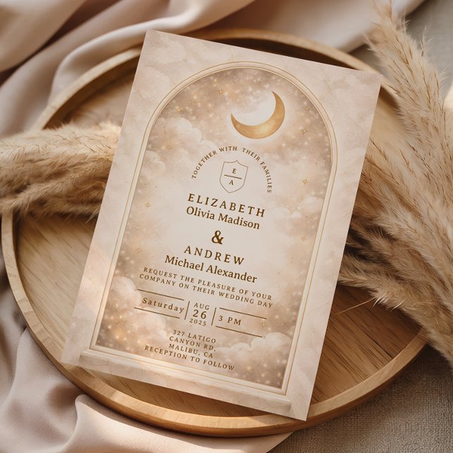 Invitación Boda Romántica Vintage Bajo (Subido por el creador)