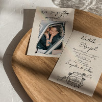 Boda romántico curado con mano retro escrito