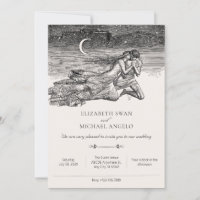 Boda romántico de la mitología del arte de los ama