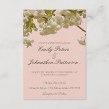 Boda Romántico de Primavera de verano de cerezo de