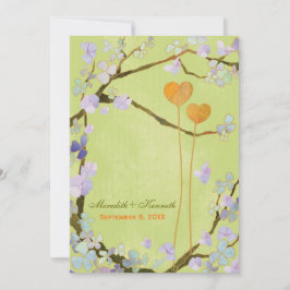 Invitación Boda Romántico Lime Green