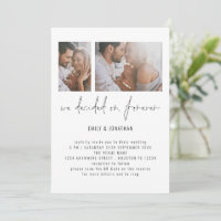 Boda romántico moderno con código QR fotográfico 2