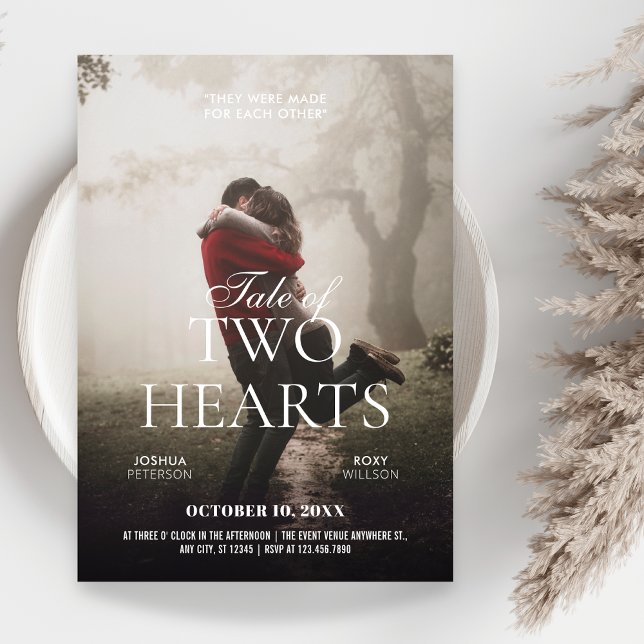 Invitación Boda Romántico Poster de película de novela (Subido por el creador)