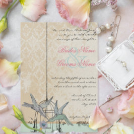 Invitación Boda Romántico Vintage de Birmingbird