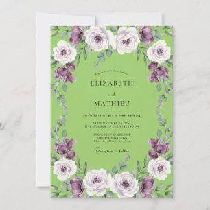 Invitación Boda Rosa Amatista Lima