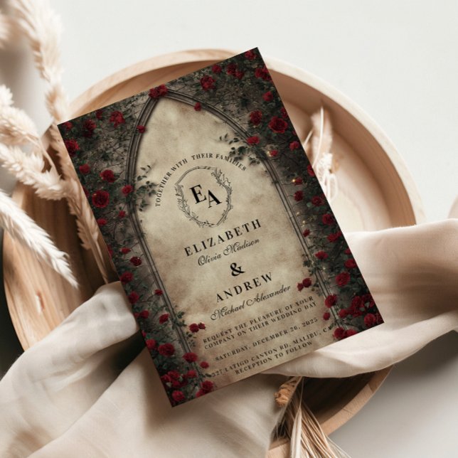 Invitación Boda Rosa de Dark Archway (Subido por el creador)