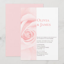 Boda rosa rosado de Rubor moderno