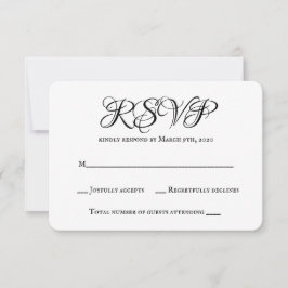 Invitación Boda RSVP