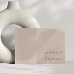 Invitación Boda Rubor Beige moderno geométrico Minimalista<br><div class="desc">Invitación a la boda Beige de Rubor geométrica Minimalista moderna</div>