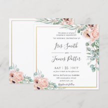 Boda Rubor Dusty Poppy Floral Greeneration