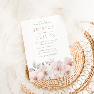 Invitación Boda Rubor Floral All Seasons del diseñador