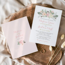 Boda Rubor Pink and Gold Floral Boho