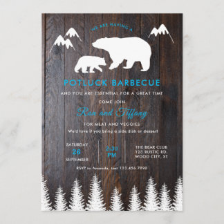 Invitación Boda ruso de barbacoa