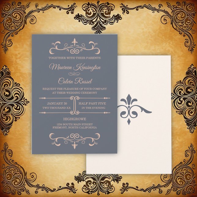 Invitación Boda ruso de Filigree (Subido por el creador)