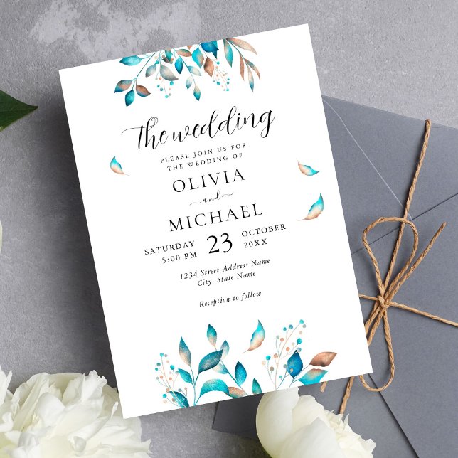 Invitación Boda ruso moderno de la Marina (Subido por el creador)