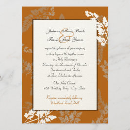 Invitación Boda Rustic Lace