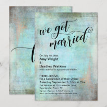 Boda Rústica Aqua Nos Casamos Solo Recepción