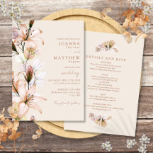 Boda Rústica Boho Floral Otoño Todo en Uno