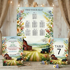 Invitación Boda Rústica de Campo con Estilo Redneck