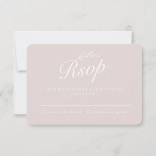 Invitación Boda Rústica de Jardín Botánico con Letra a Mano