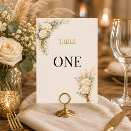 Invitación Boda Rústica de Lujo con Rosas Marfil