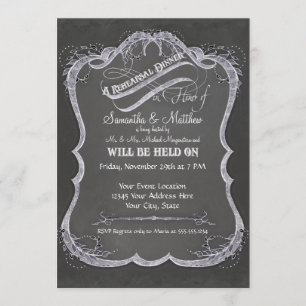 Invitación Boda rústica del remolino tipográfico de la hoja