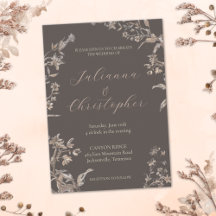 Boda Rústica Elegante con Flores Silvestres Mocha
