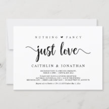 Boda Rústica Moderna, Nada Elegante Solo Amor I