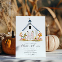 Boda rústico de granja estilo granero