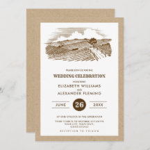 Boda Rústico del papel Kraft para el esbozo de gra