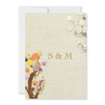 Boda Rústico Elegance Burlap Trees