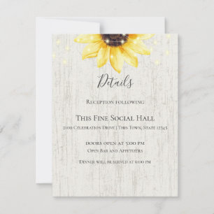 Invitación Boda Rústico Invi