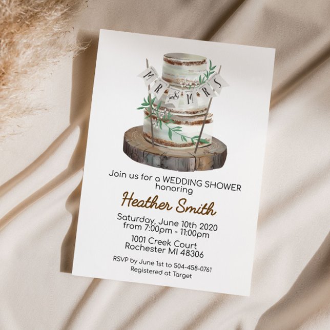 Invitación Boda Rústico Take Bridal Shower (Subido por el creador)