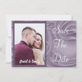 Invitación Boda salva la foto del Personalizado de la lavador