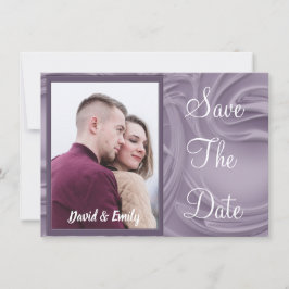 Invitación Boda salva la foto del Personalizado de la lavador
