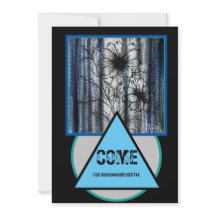 Boda secreto superior negro y azul