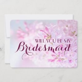 Invitación Boda ¿Serás mi personalizable de dama de honor?
