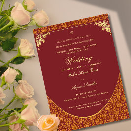 Invitación Boda Sij Elegante | Boda Punjabi