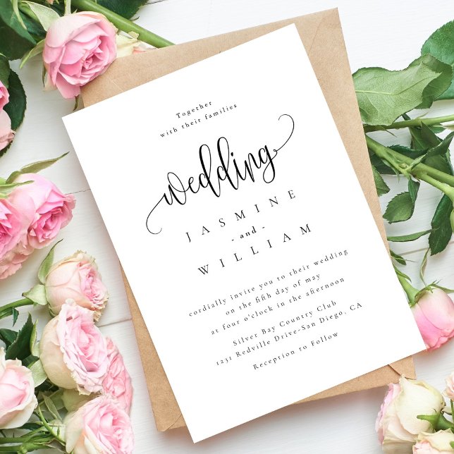 Invitación Boda simple (Subido por el creador)