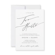 Boda simple de blancos y negros