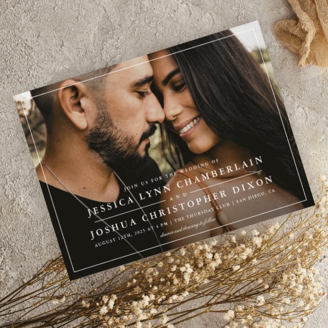 Invitación Boda simple de fotos (Subido por el creador)