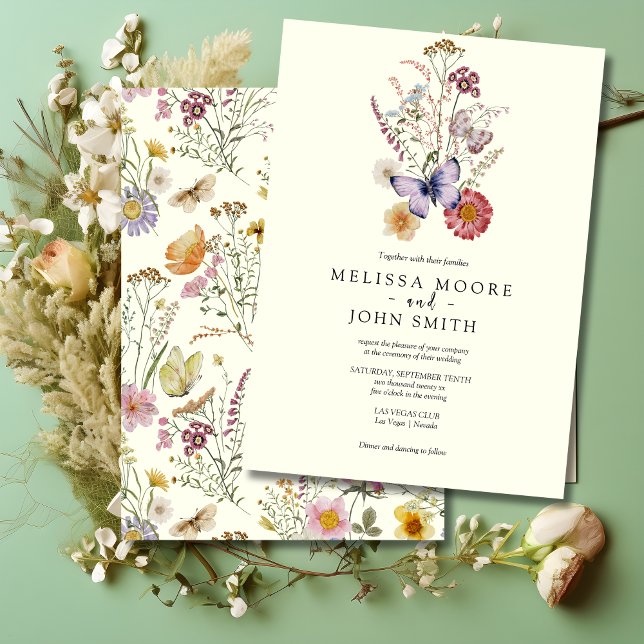 Invitación Boda simple del Boho (Subido por el creador)