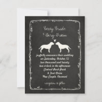 Invitación Boda Staffordshire Bull Terriers