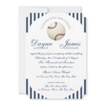 Boda Stripes del Parque de Béisbol