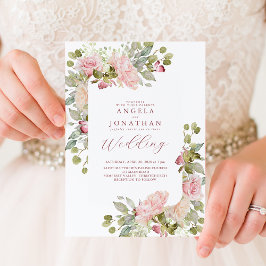 Invitación Boda Summer Pastel Florals