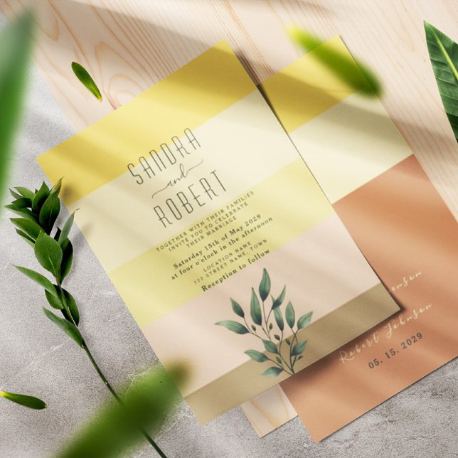 Invitación Boda Sunrise Boho Terracotta (Subido por el creador)